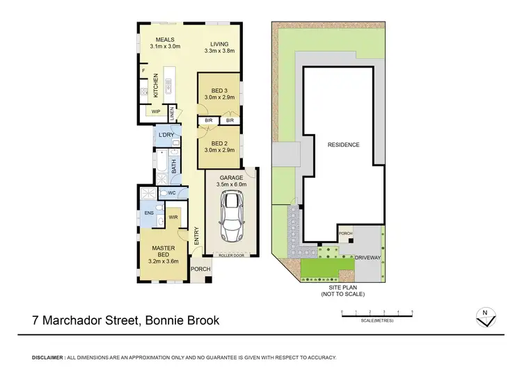 Floorplan of Homely house listing, 7 Marchador Street, Bonnie Brook VIC 3335