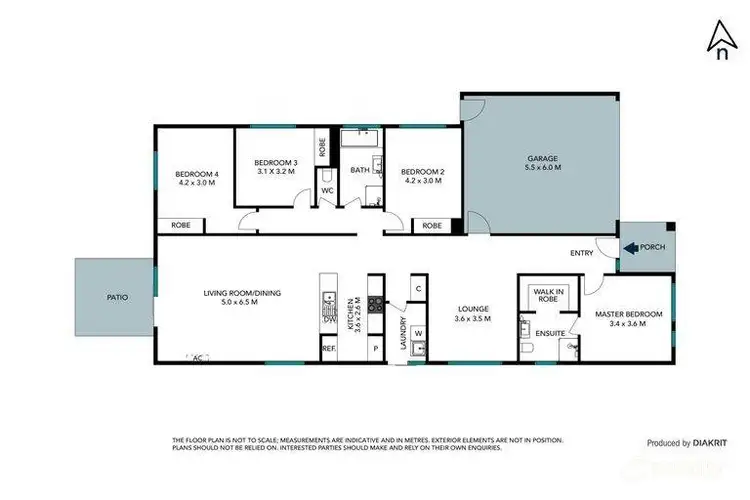 Floorplan of Homely house listing, 23 Furlong Drive, Doreen VIC 3754