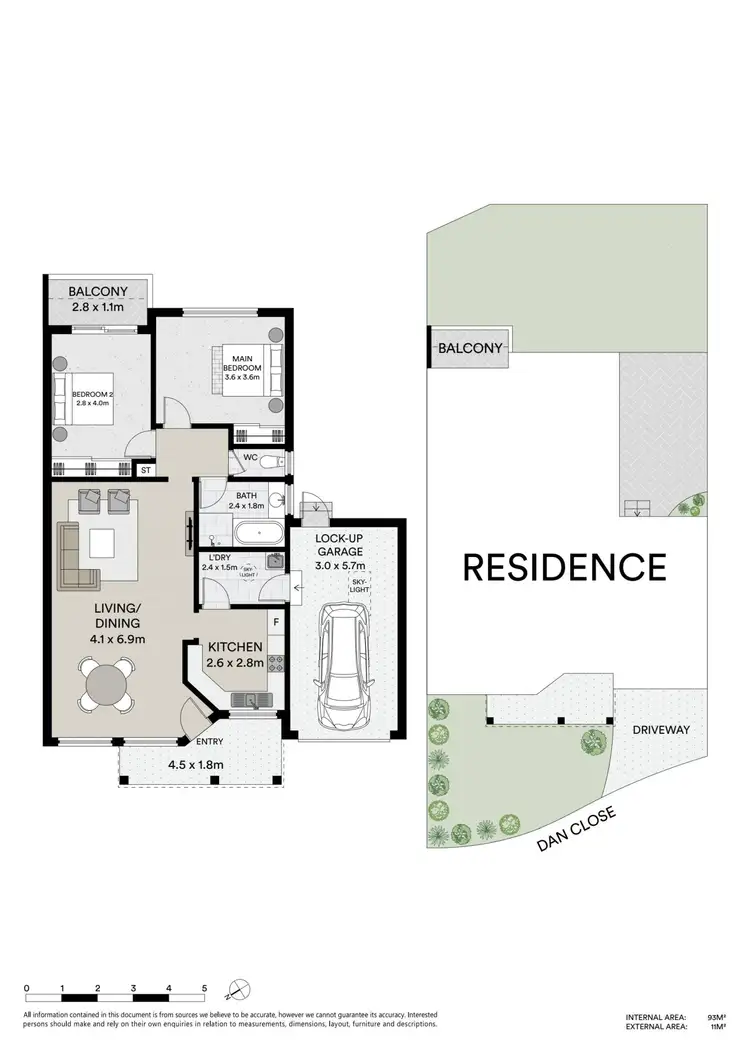 Floorplan of Homely unit listing, 8/1 Dan Close, Gorokan NSW 2263