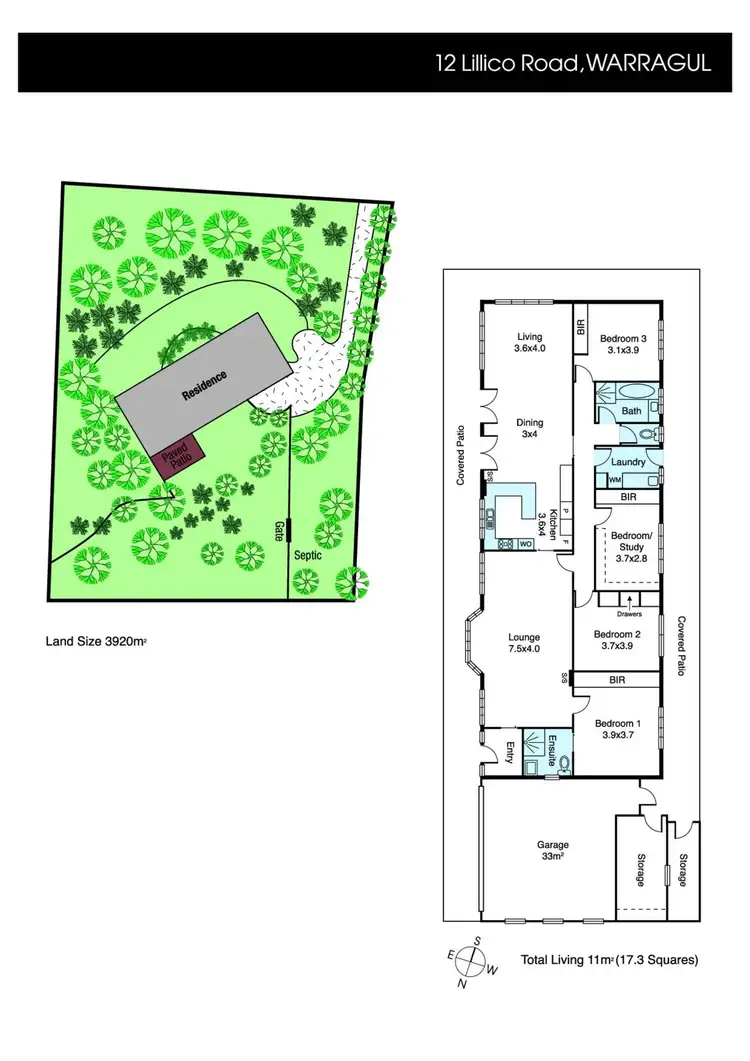 Floorplan of Homely house listing, 12 Lillico Road, Warragul VIC 3820