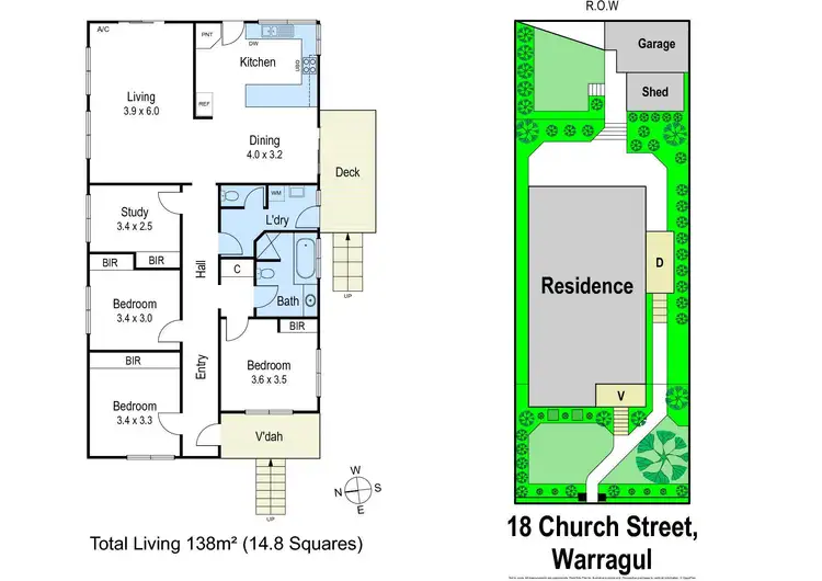 Floorplan of Homely house listing, 18 Church Street, Warragul VIC 3820