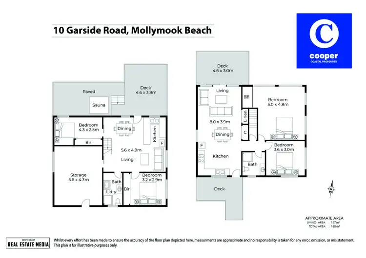 Floorplan of Homely house listing, 10 Garside Road, Mollymook Beach NSW 2539