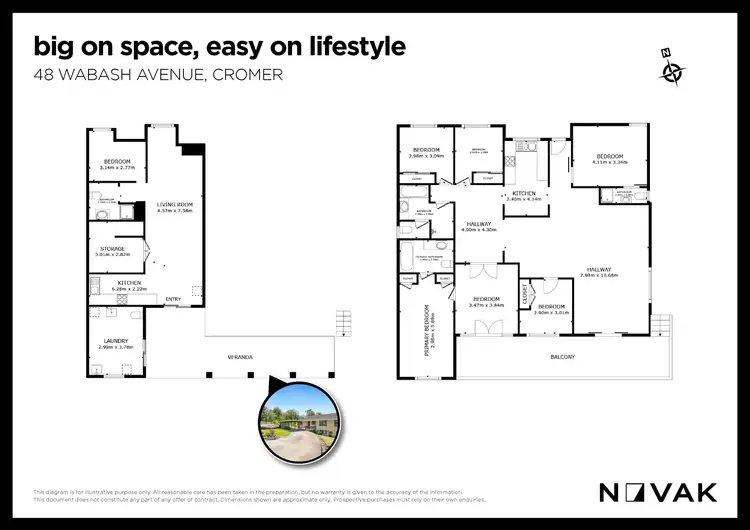 Floorplan of Homely house listing, 48 Wabash Avenue, Cromer NSW 2099