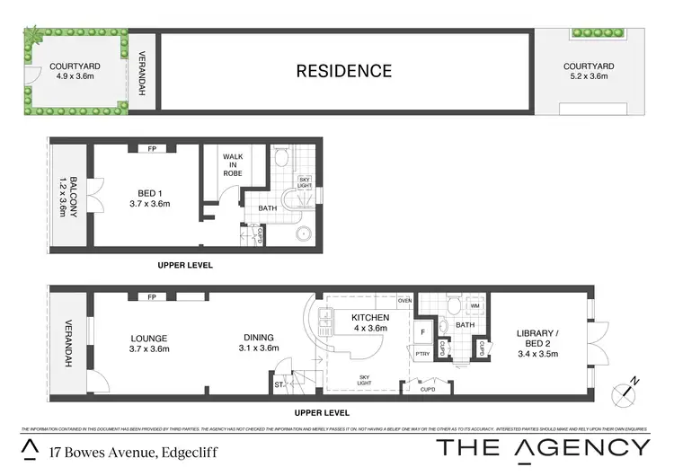 Floorplan of Homely house listing, 17 Bowes Avenue, Edgecliff NSW 2027