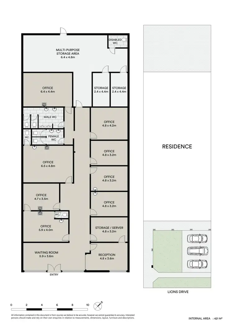 Floorplan of Homely unit listing, 3/64 Sydney Road, Mudgee NSW 2850
