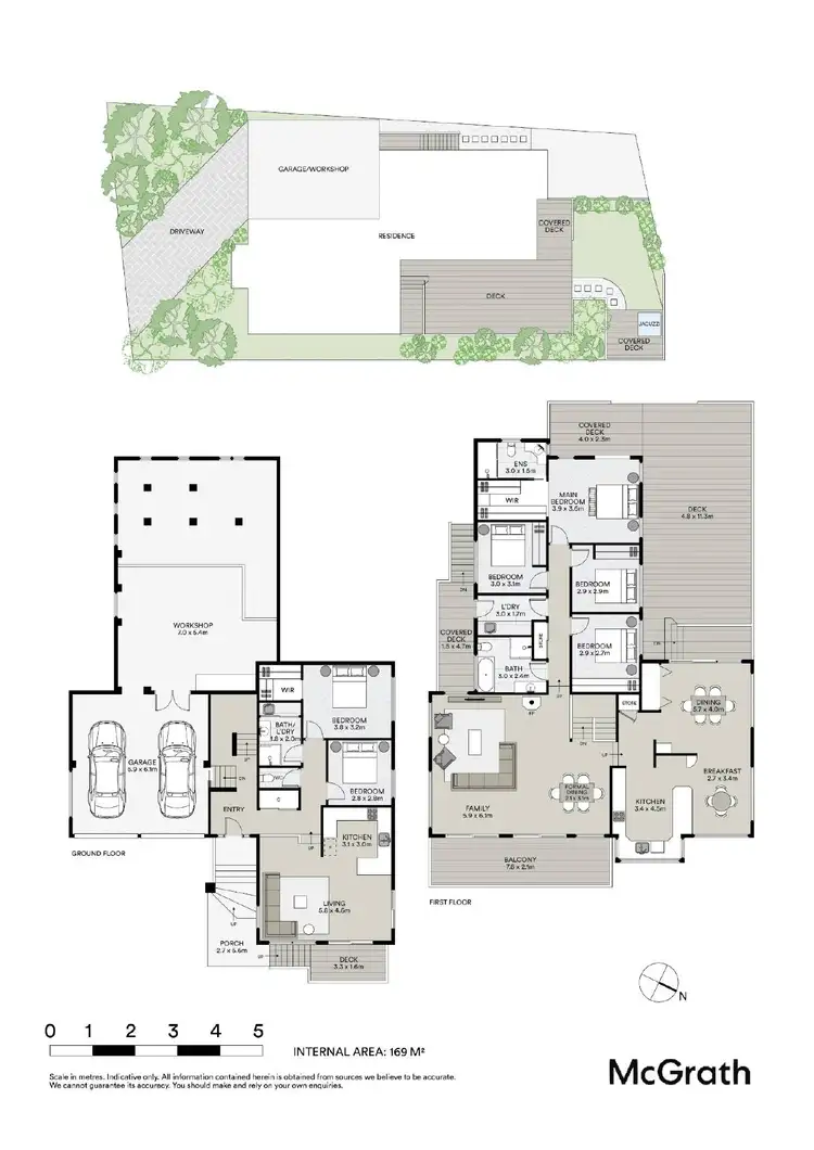 Floorplan of Homely house listing, 8 Pearce Drive, Coffs Harbour NSW 2450