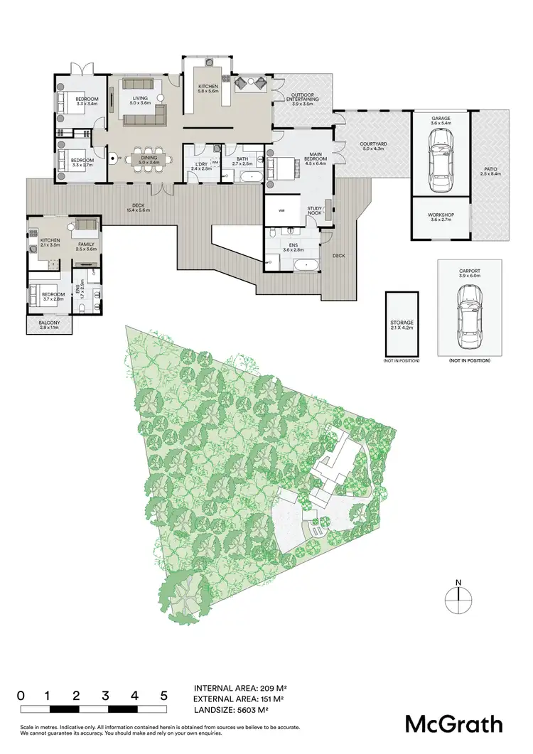 Floorplan of Homely house listing, 16 Tibouchina Close, Bellingen NSW 2454