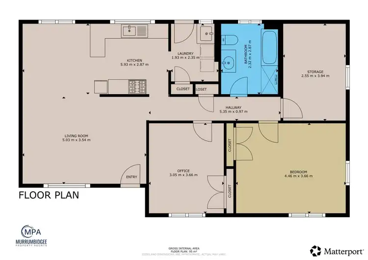 Floorplan of Homely house listing, 49A Acacia Avenue, Leeton NSW 2705