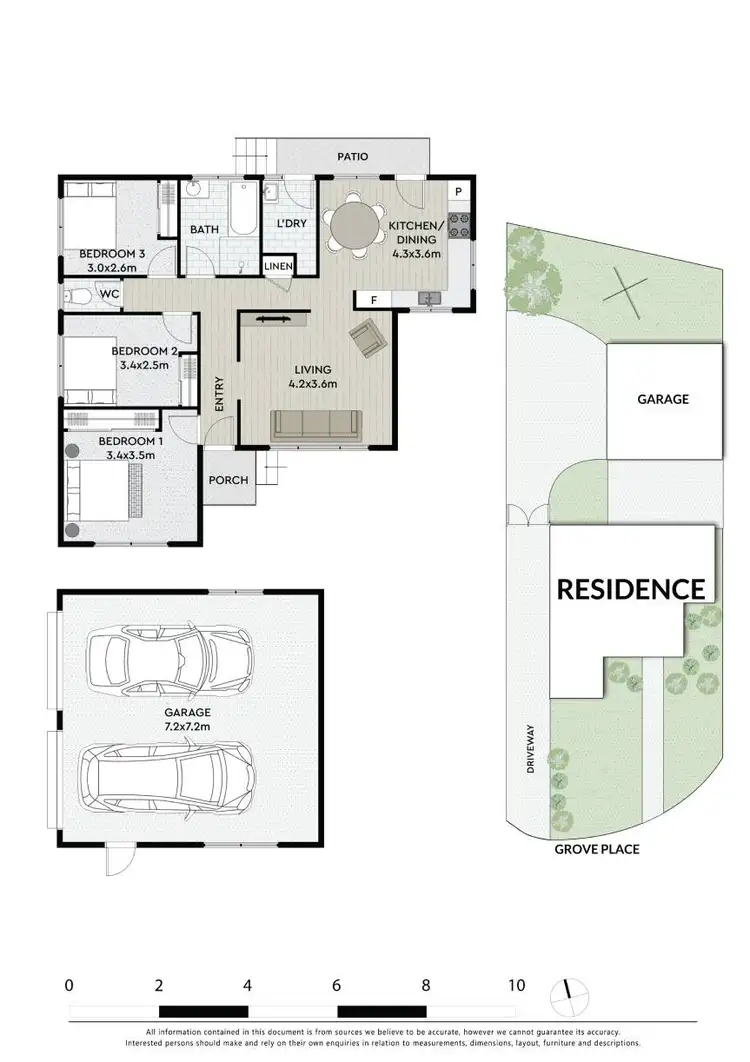 Floorplan of Homely house listing, 23 Grove Place, Prospect NSW 2148