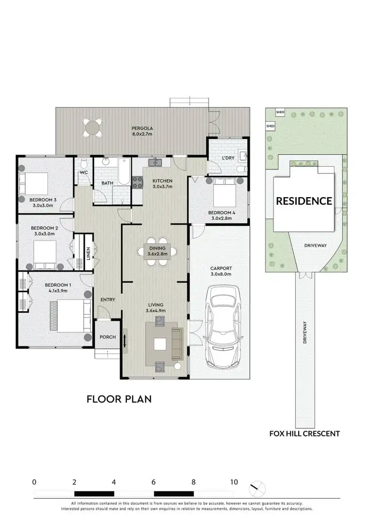 Floorplan of Homely house listing, 7 Fox Hills Crescent, Toongabbie NSW 2146
