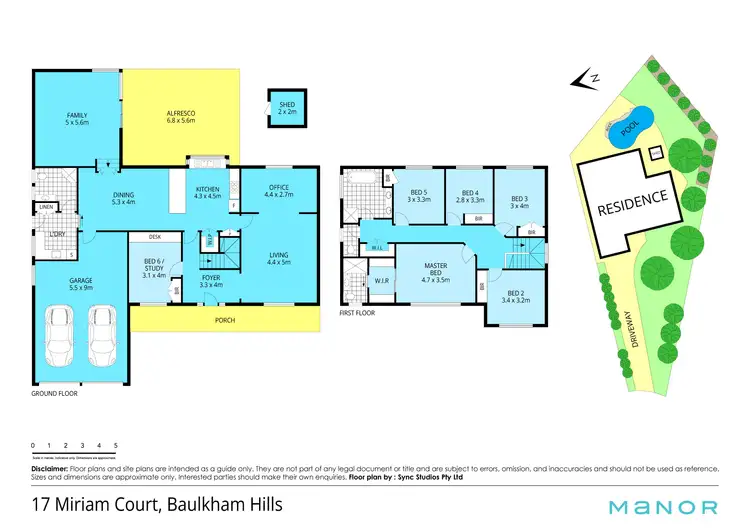 Floorplan of Homely house listing, 17 Miriam Court, Baulkham Hills NSW 2153