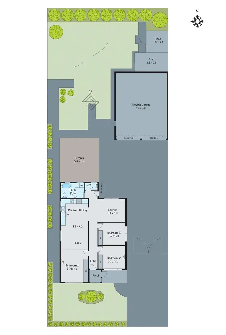Floorplan of Homely house listing, 16 Willana Avenue, Hamlyn Heights VIC 3215