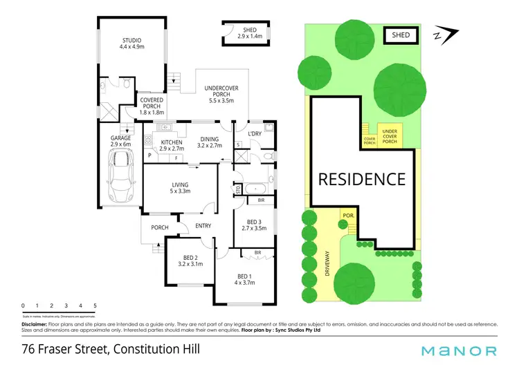 Floorplan of Homely house listing, 76 Fraser Street, Constitution Hill NSW 2145