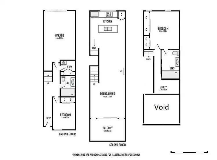 Floorplan of Homely apartment listing, 18 Wilson Mews, North Melbourne VIC 3051