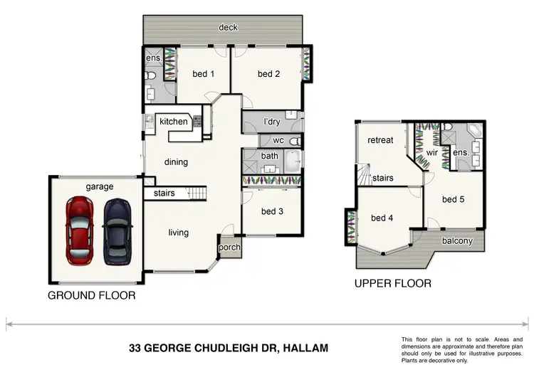 Floorplan of Homely house listing, 33 George Chudleigh Drive, Hallam VIC 3803