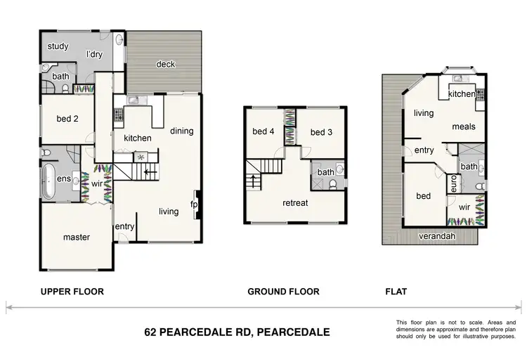 Floorplan of Homely house listing, 62 Pearcedale Road, Pearcedale VIC 3912