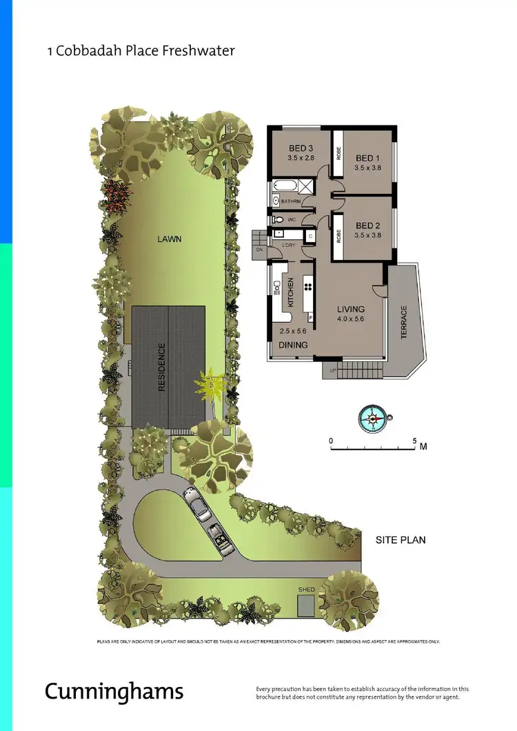 Floorplan of Homely house listing, 1 Cobbadah Place, Freshwater NSW 2096