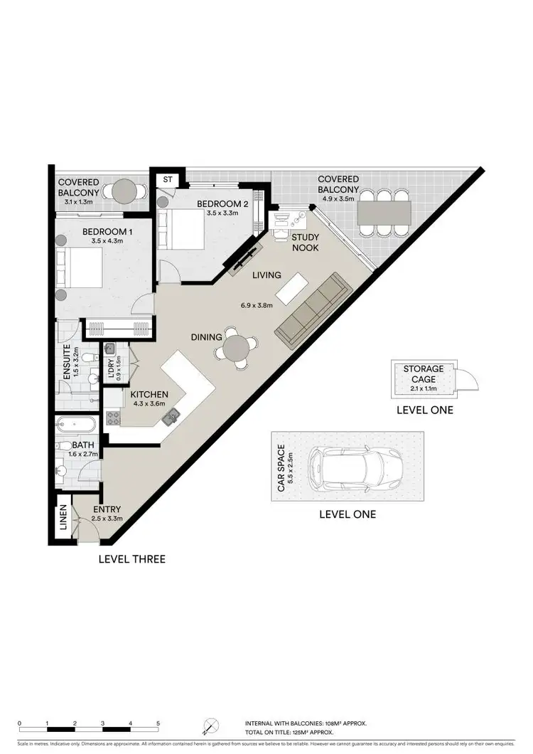 Floorplan of Homely apartment listing, 307/1 Stromboli Strait, Wentworth Point NSW 2127