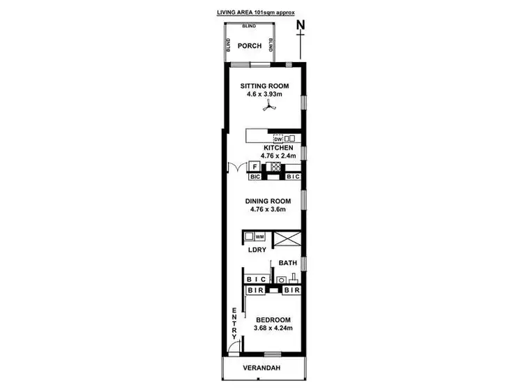 Floorplan of Homely house listing, 362 Carrington Street, Adelaide SA 5000