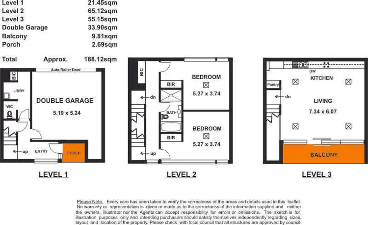 Floorplan of Homely townhouse listing, 6/80 Gilles Street, Adelaide SA 5000
