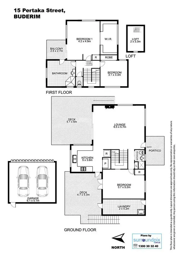 Floorplan of Homely house listing, 15 Pertaka Street, Buderim QLD 4556