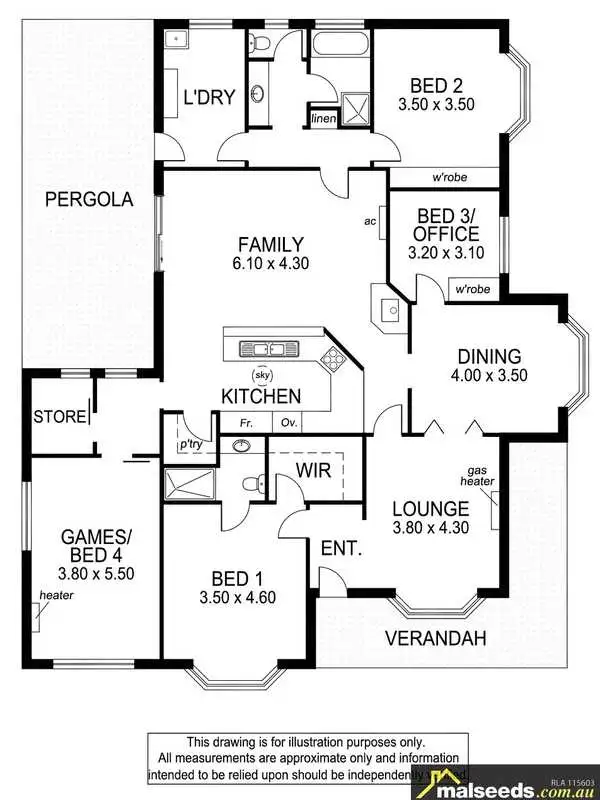 Floorplan of Homely house listing, 24-26 Livingston Street, Blackfellows Caves SA 5291