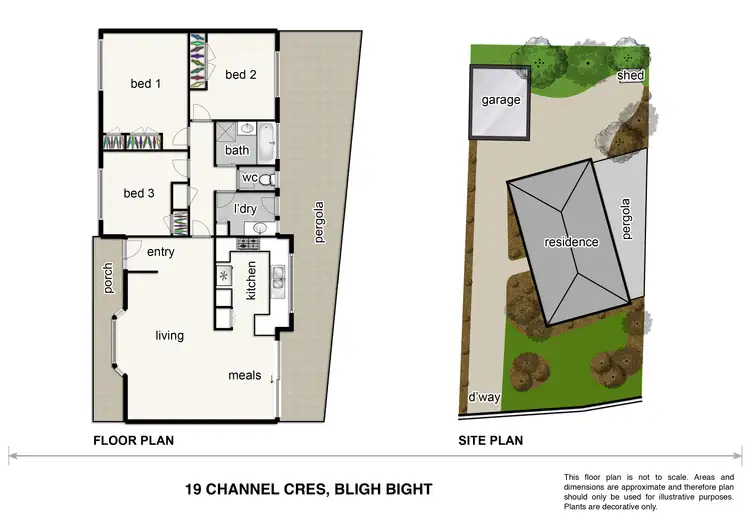 Floorplan of Homely house listing, 19 Channel Crescent, Blind Bight VIC 3980