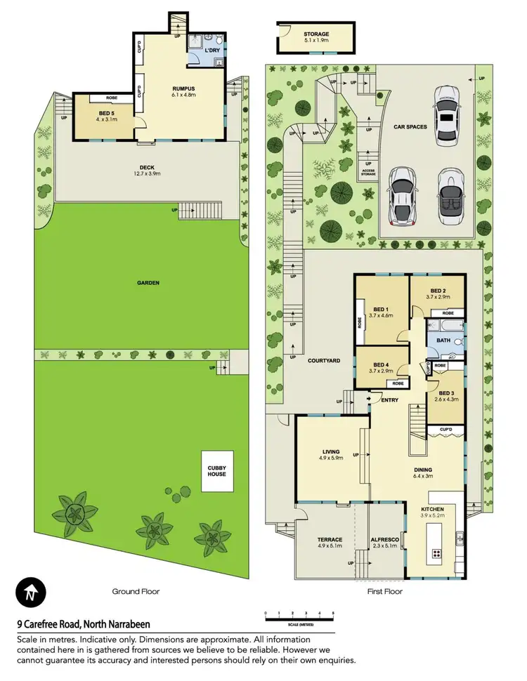 Floorplan of Homely house listing, 9 Carefree Road, North Narrabeen NSW 2101