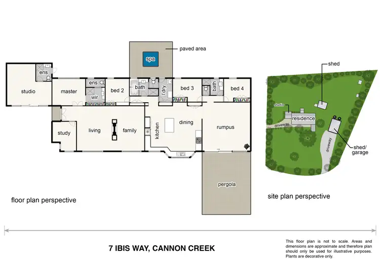 Floorplan of Homely rural property listing, 7 Ibis Way, Cannons Creek VIC 3977