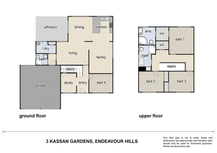Floorplan of Homely house listing, 3 Kassan Gardens, Endeavour Hills VIC 3802