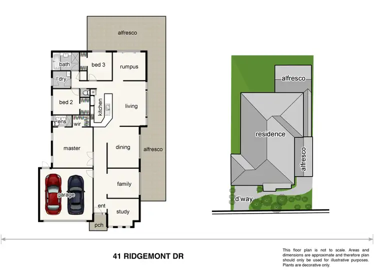 Floorplan of Homely house listing, 41 Ridgemont Drive, Berwick VIC 3806