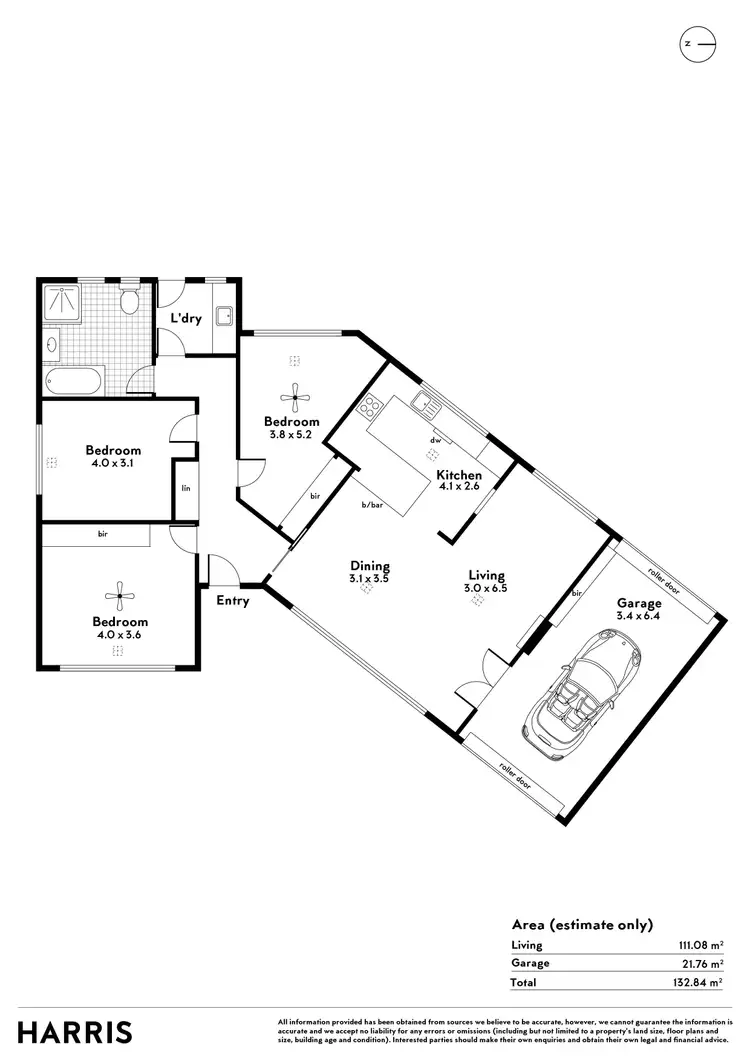 Floorplan of Homely house listing, 66A Galway Avenue, Broadview SA 5083