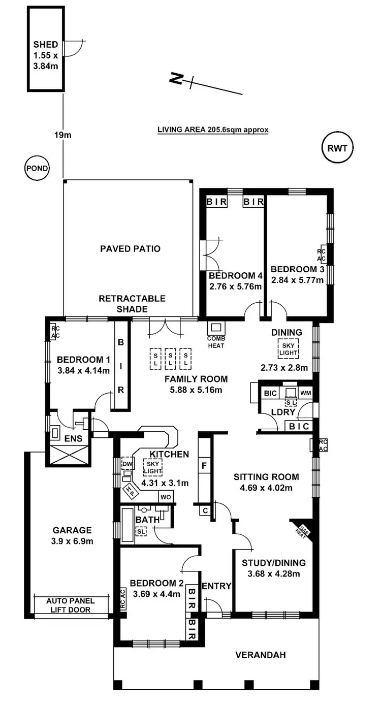 Floorplan of Homely house listing, 47 St Andrews Street, Walkerville SA 5081