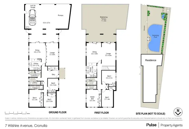 Floorplan of Homely house listing, 7 Wilshire Avenue, Cronulla NSW 2230