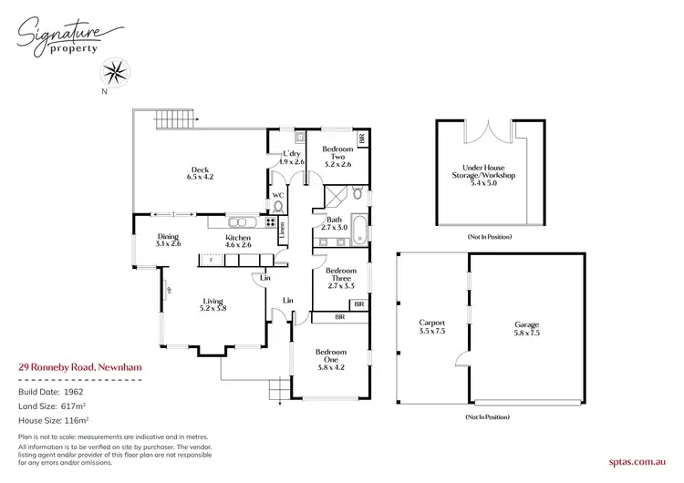 Floorplan of Homely house listing, 29 Ronneby Road, Newnham TAS 7248
