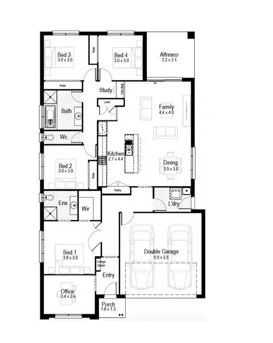 Floorplan of Homely house listing, Address available on request