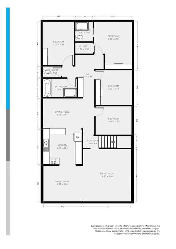 Floorplan of Homely house listing, 5 Wisteria Close, Coffs Harbour NSW 2450