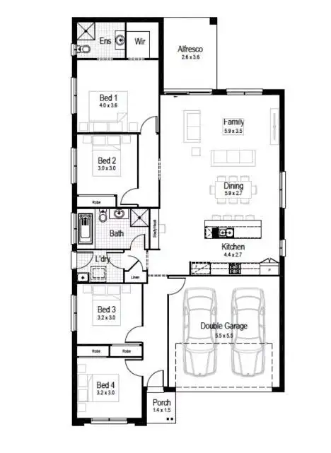 Floorplan of Homely house listing, Address available on request