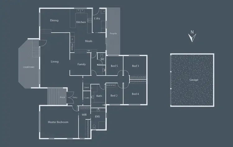 Floorplan of Homely house listing, 16 Cumberlege Crescent, Pearce ACT 2607
