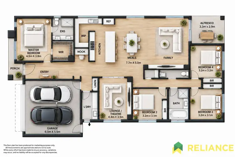 Floorplan of Homely house listing, 21 Armstrong Rise, Maddingley VIC 3340