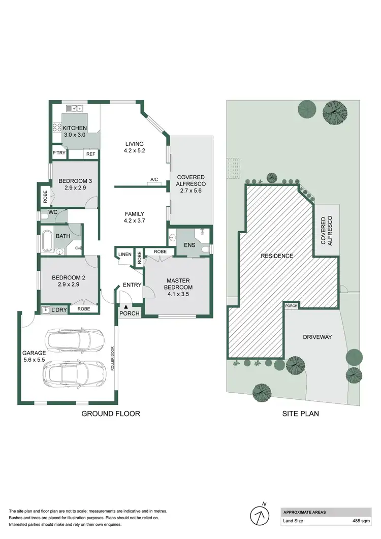 Floorplan of Homely house listing, 9 Explorer Street, Sippy Downs QLD 4556