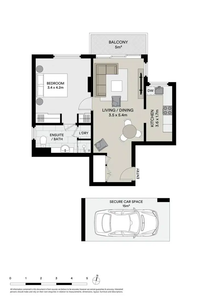 Floorplan of Homely apartment listing, 4C/337 Bronte Road, Bronte NSW 2024