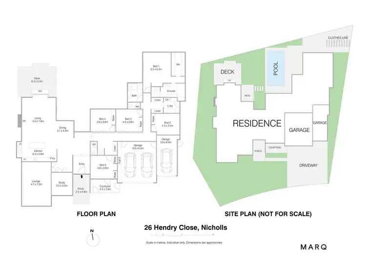 Floorplan of Homely house listing, 26 Hendry Close, Nicholls ACT 2913