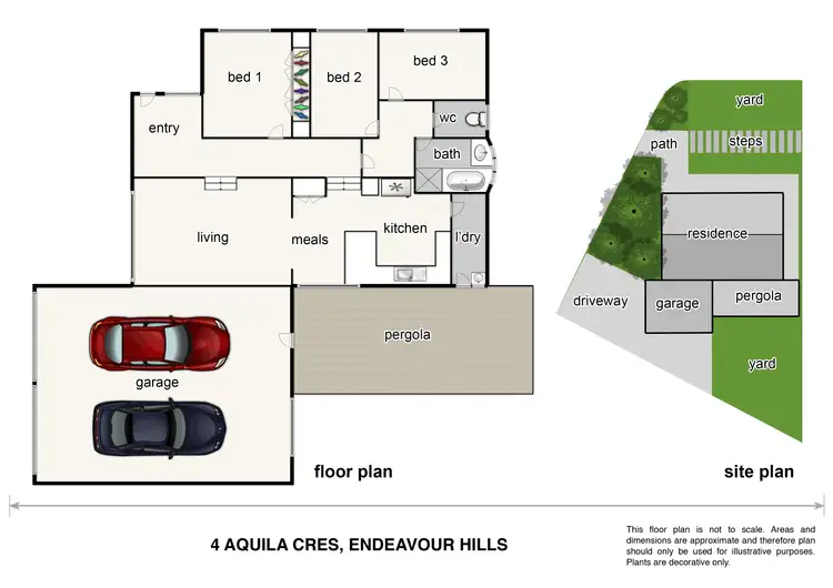 Floorplan of Homely house listing, 4 Aquila Crescent, Endeavour Hills VIC 3802