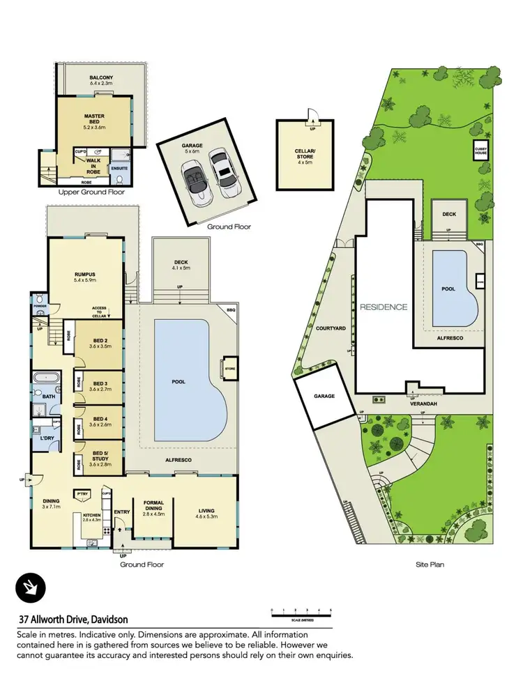 Floorplan of Homely house listing, 37 Allworth Drive, Davidson NSW 2085