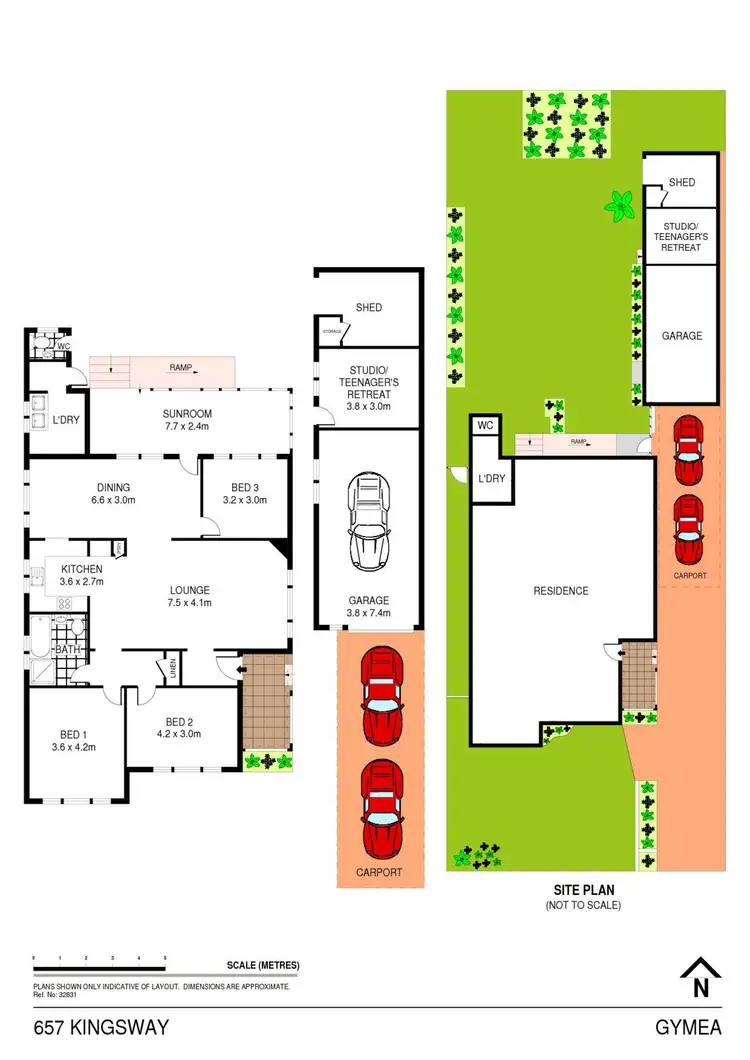 Floorplan of Homely house listing, 657 Kingsway, Gymea NSW 2227