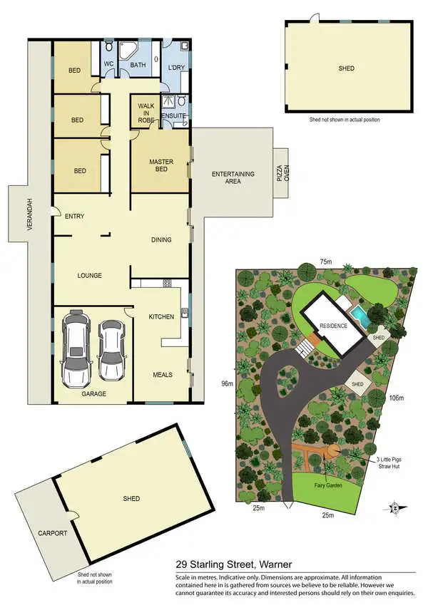 Floorplan of Homely house listing, 29 Starling Street, Warner QLD 4500