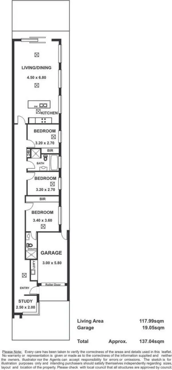 Floorplan of Homely house listing, 26C Robin Street, Port Noarlunga South SA 5167