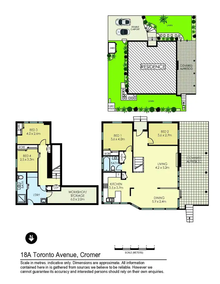 Floorplan of Homely house listing, 18A Toronto Avenue, Cromer NSW 2099
