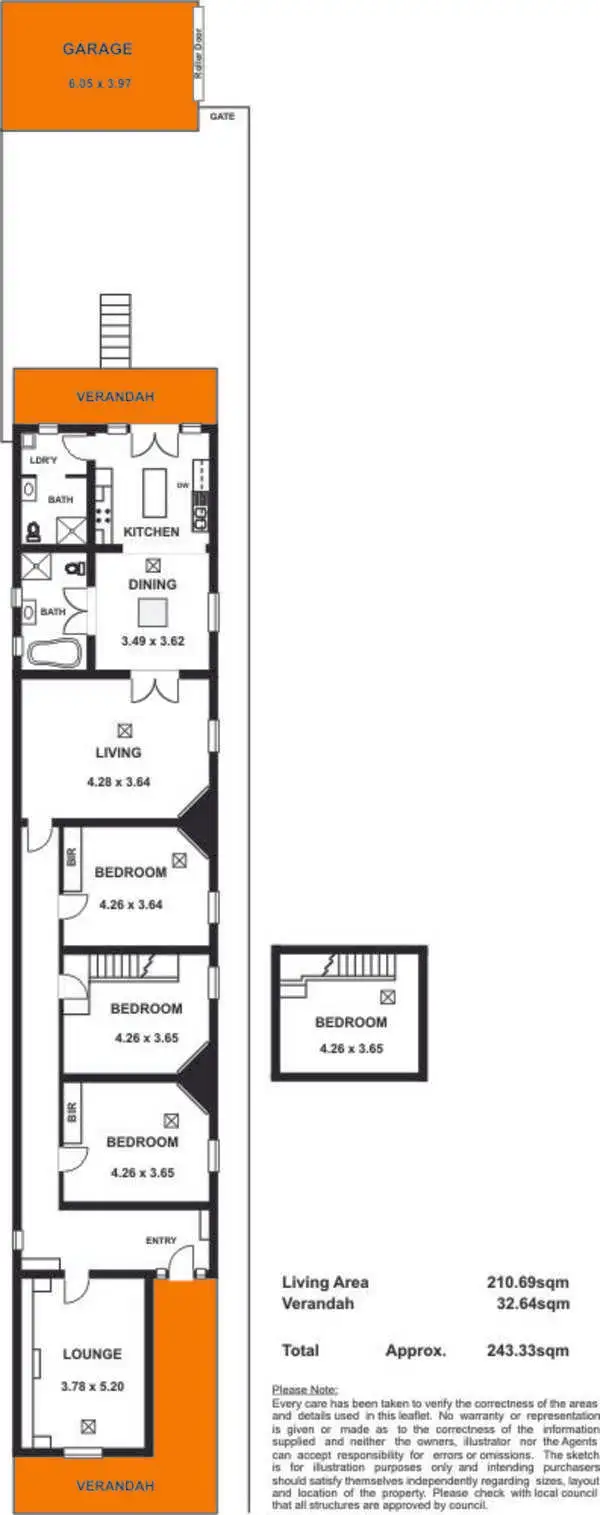 Floorplan of Homely house listing, 27 Essex Street North, Goodwood SA 5034